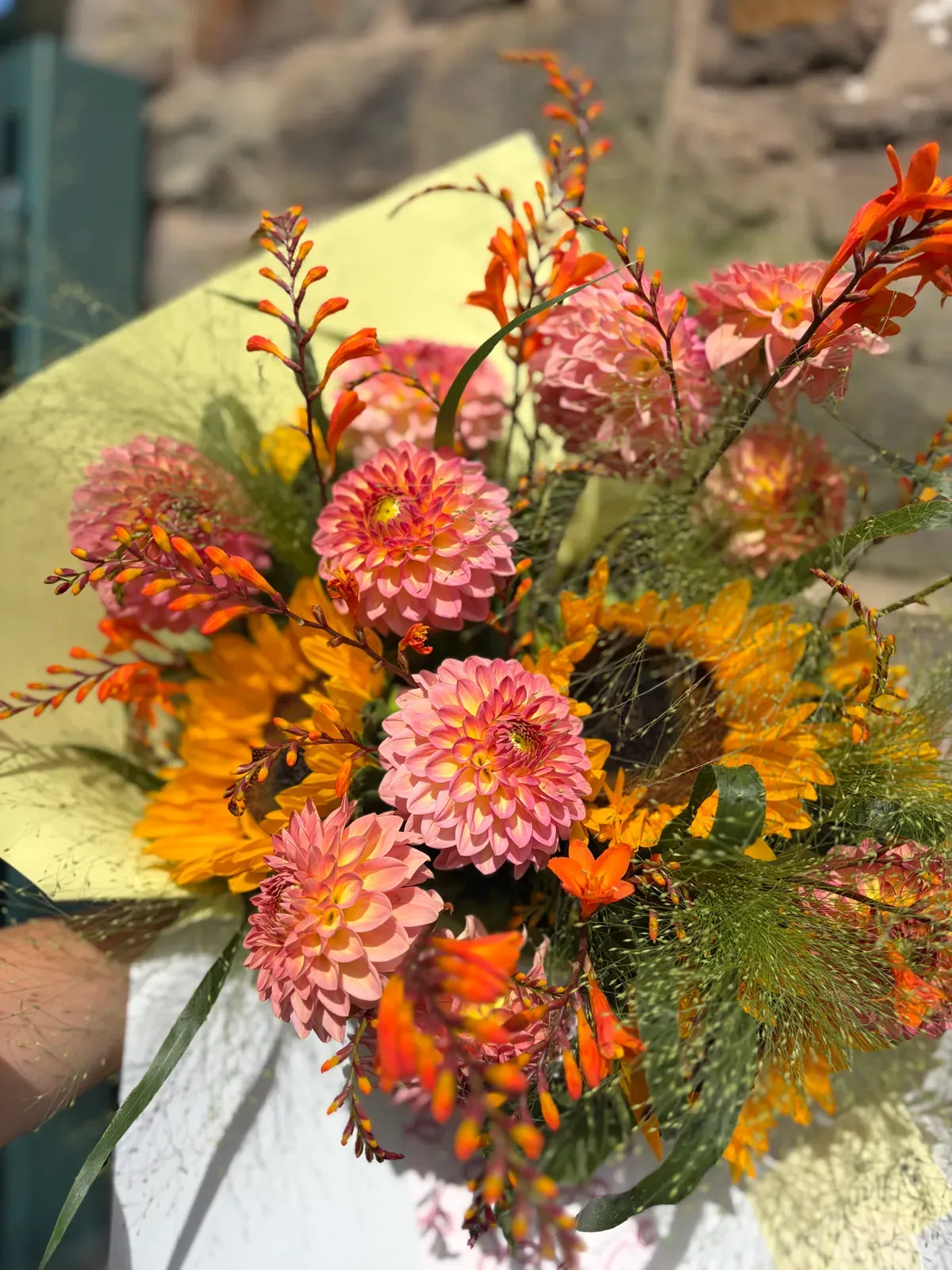 Blumenstrauß in einer Vase